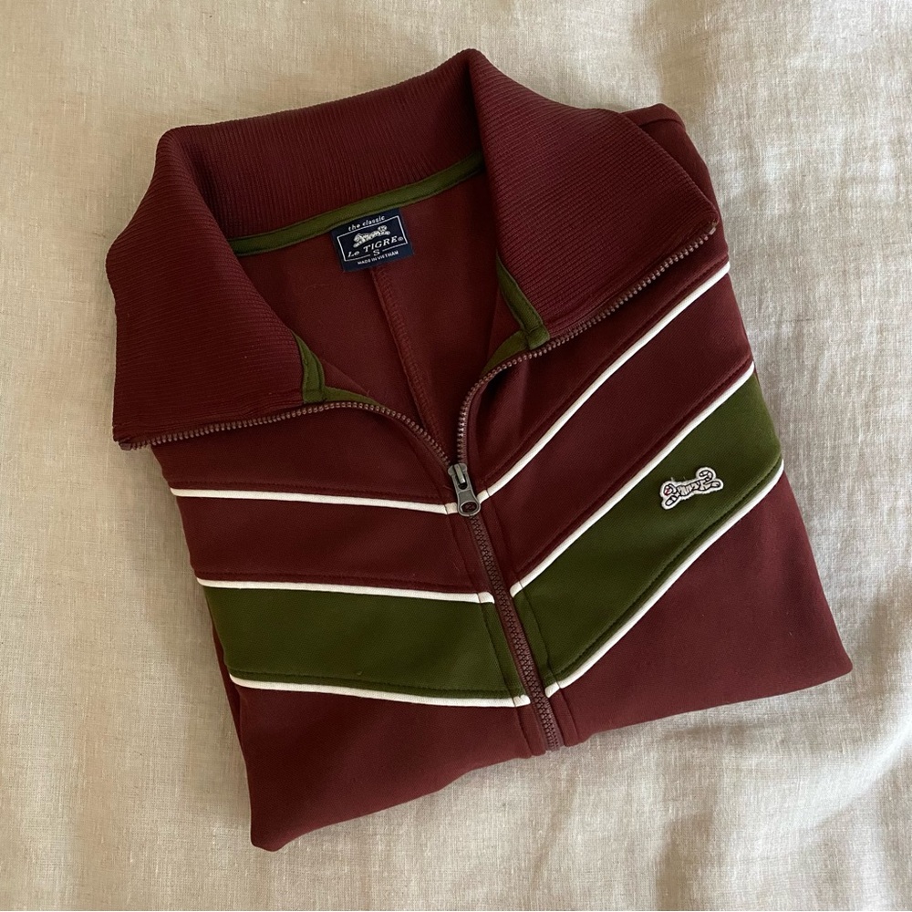 Mens vintage Le Tigre zip up jacket